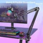 ⁦مايك مع ستاند MIC GAMING WITH STAND⁩ - الصورة ⁦3⁩