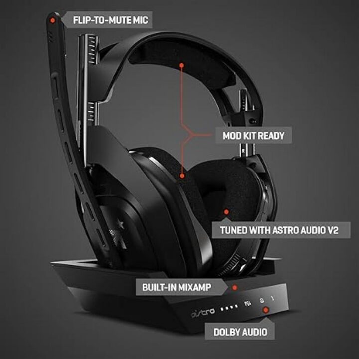 Astro A50 (4th Generation) Wireless Gaming Headset + Charging Base