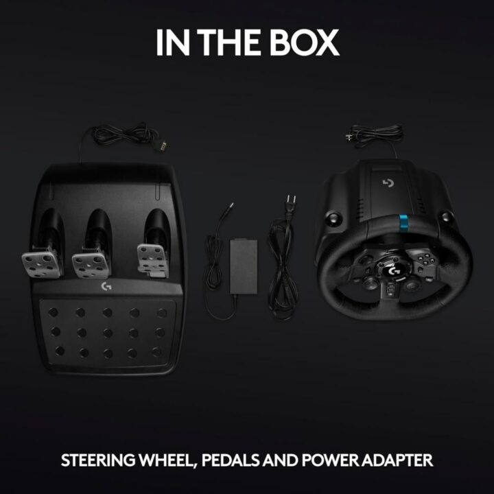 Logitech G Racing Wheel and Pedals G923 from TrueForce for PlayStation