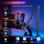⁦مايك مع ستاند MIC GAMING WITH STAND⁩ - الصورة ⁦2⁩