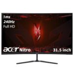 شاشه قيمنق منحنيه ايسر Acer nitro 32 240Hz 1Ms