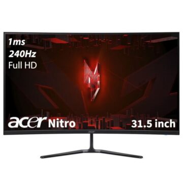 شاشه قيمنق منحنيه ايسر Acer nitro 32 240Hz 1Ms