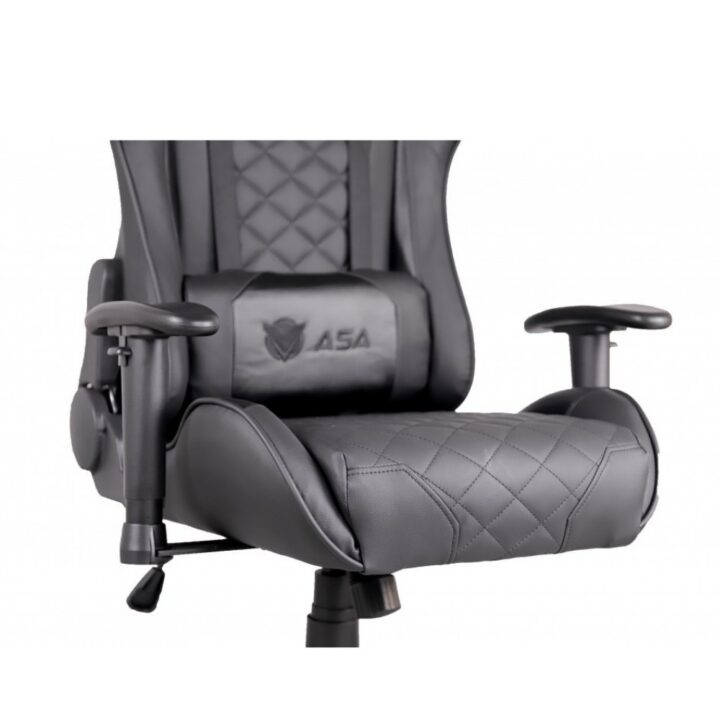 Complete Black Diamond Gaming Chair - CHAIR GAMING DAIMOND ASA BLACK