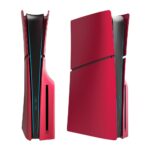 كفر غطاء بلايستيشن COVER PS5 SLIM RED