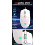 ⁦كيبورد ميكانيكي سلكي + ماوس + سماعة + ماوس باد - NEXTIP 4IN1 RGB ASA⁩ - الصورة ⁦4⁩