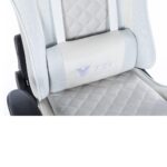 ⁦كرسي العاب دايموند ابيض قماش - CHAIR GAMING DAIMOND ASA⁩ - الصورة ⁦4⁩