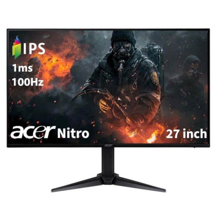 شاشه قيمنق ايسر Acer nitro 27 100Hz 1Ms