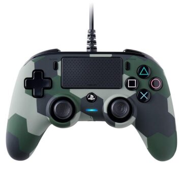 Nakon Wired PlayStation 4 Handle Camouflage Green