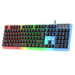 ⁦كيبورد سلكي مع ماوس اسود TESO KEYBOARD MOUSE T10⁩ - الصورة ⁦2⁩