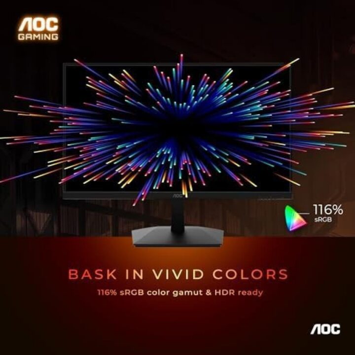 شاشه قيمنق AOC 24 180hz