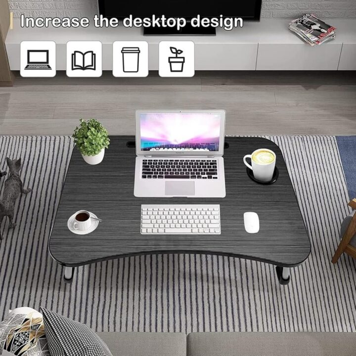 Small Portable Foldable and Adjustable Table