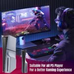⁦كفر غطاء بلايستيشن COVER PS5 SLIM SILVER⁩ - الصورة ⁦2⁩