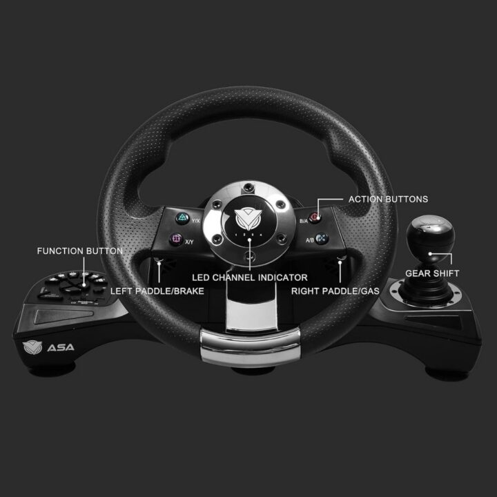 DRXSON ASA SPEED GAMES STEERING WHEEL