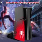 ⁦كفر غطاء بلايستيشن COVER PS5 SLIM SPEDR MAN⁩ - الصورة ⁦3⁩