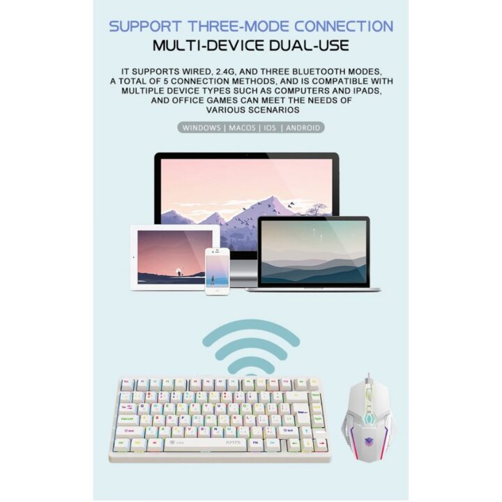 KEYBOARD GAMING ASA KM75 White