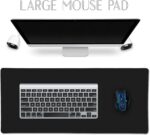 ⁦ماوس باد اسود كامل -Black mouse pad⁩ - الصورة ⁦2⁩
