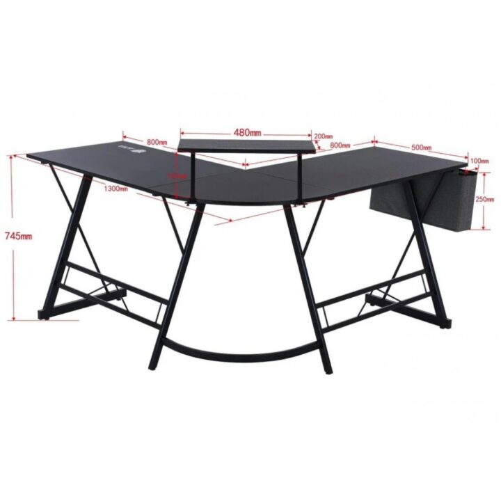 Gaming chair with table and mic ASA CHAIR AND TABLE AND MIC GAMING