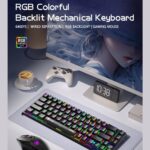 ⁦كيبورد مع ماوس ASA KEYBOARD KM64 MUSE⁩ - الصورة ⁦10⁩