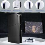 ⁦كفر غطاء بلايستيشن COVER PS5 SLIM BLACK⁩ - الصورة ⁦3⁩