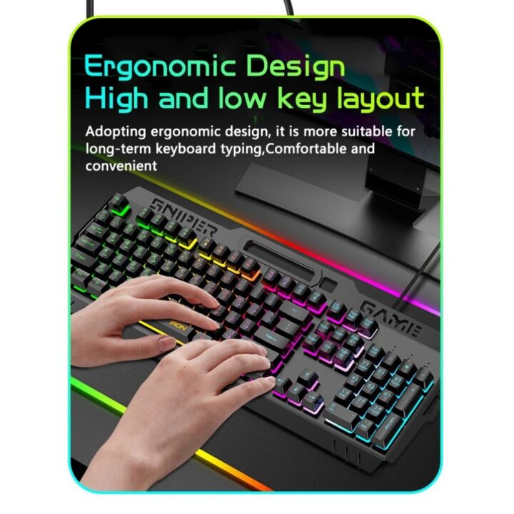 Iron Mechanical Keyboard - GNIPER Mechanical Keyboard
