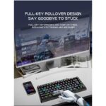 كيبورد قيمنق اسود KEYBOARD GAMING ASA KM75 - Image 2