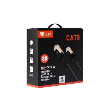 سلك شبكه 80 متر CABLE CAT8 ASA WI-FI