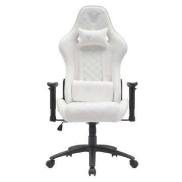 Full White Diamond Gaming Chair - CHAIR GAMING DAIMOND ASA WHITE