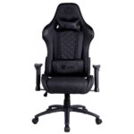 ⁦كرسي قيمنق دايموند اسود كامل - CHAIR GAMING DAIMOND ASA BLACK⁩ - الصورة ⁦4⁩
