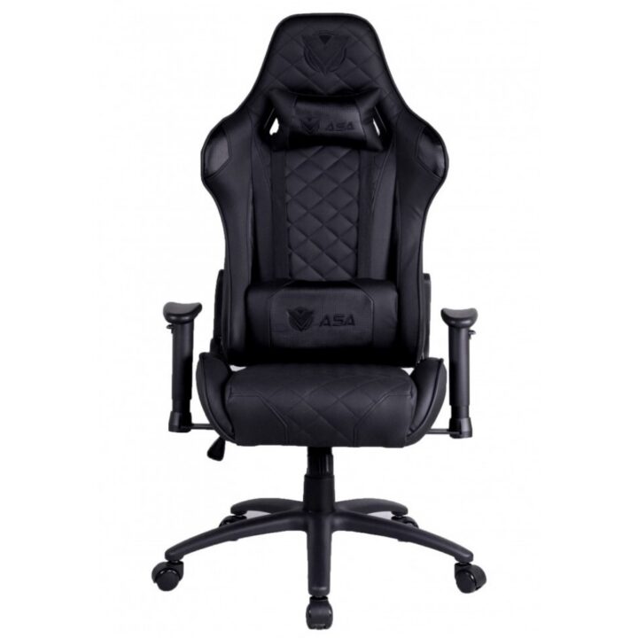 Complete Black Diamond Gaming Chair - CHAIR GAMING DAIMOND ASA BLACK