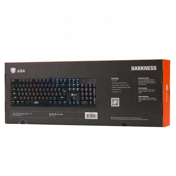 Darkness Mechanical Keyboard - keyboard Darkness ASA