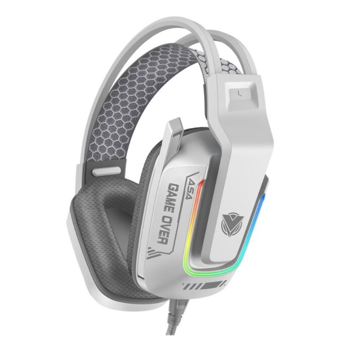 USB Surround Headset - ASA A80 HEADEST GAMING WHITE
