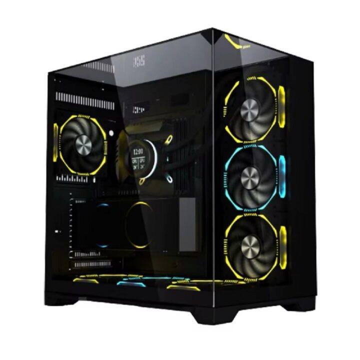 HALL O11 Vision Plus Black Gaming PC Case