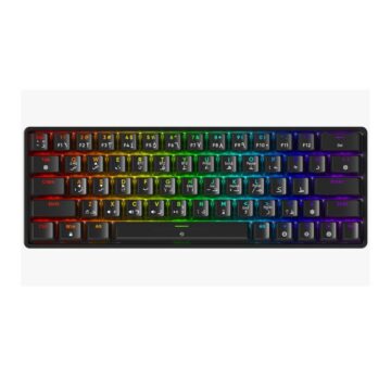 HALL A10 60% Black Compact Gaming Keyboard