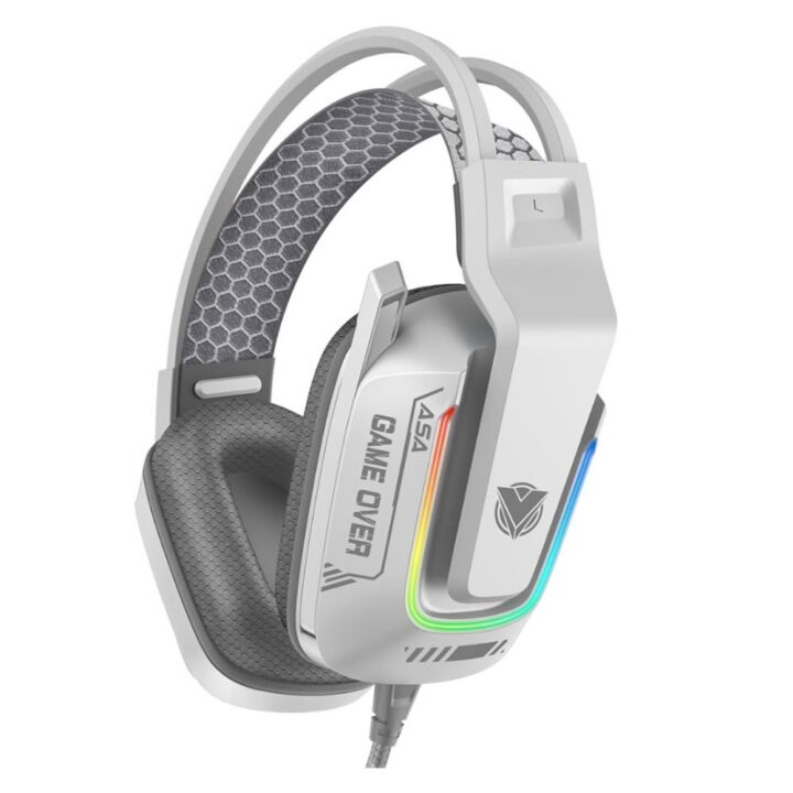 USB Surround Headset - ASA A80 HEADEST GAMING WHITE