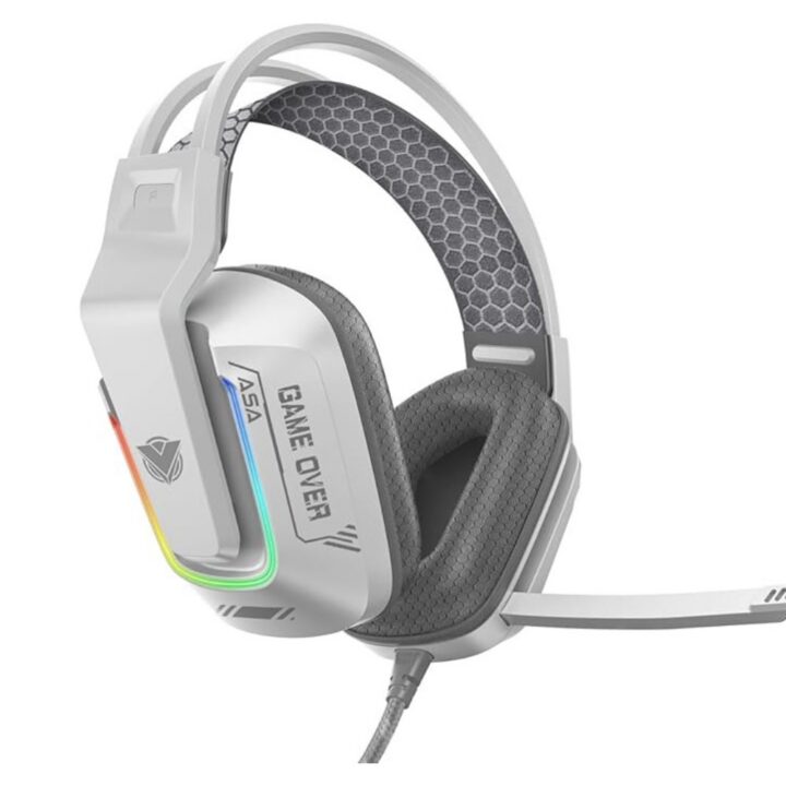 USB Surround Headset - ASA A80 HEADEST GAMING WHITE