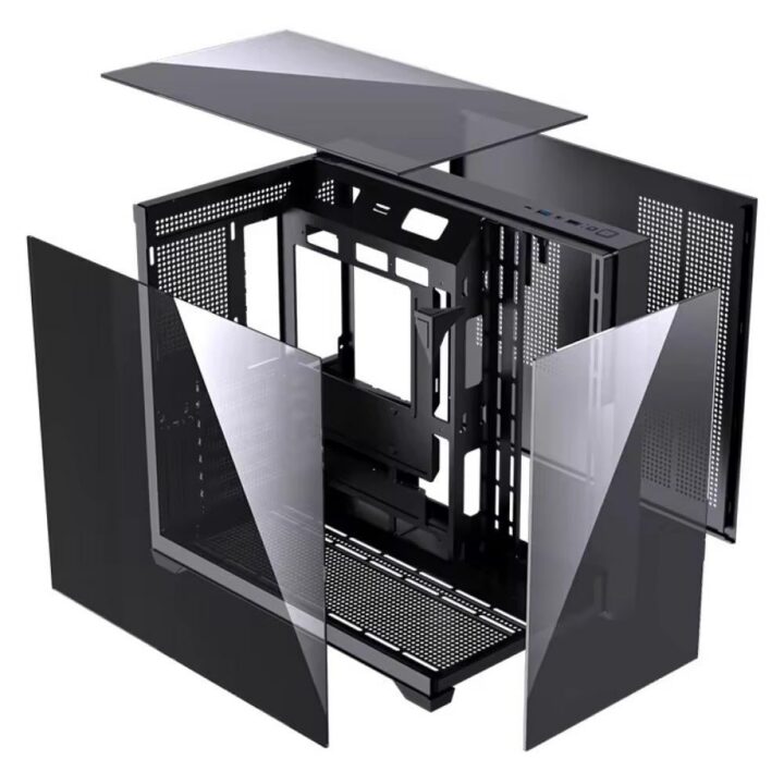 HALL O11 Vision Plus Black Gaming PC Case