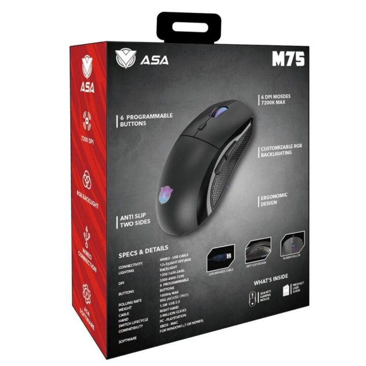 ماوس سلكي - Mouse- ASA M75