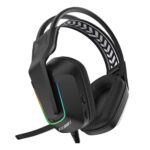 ⁦سماعه يو اس بي محيطي - ASA A80 HEADEST GAMING BLACK⁩ - الصورة ⁦4⁩