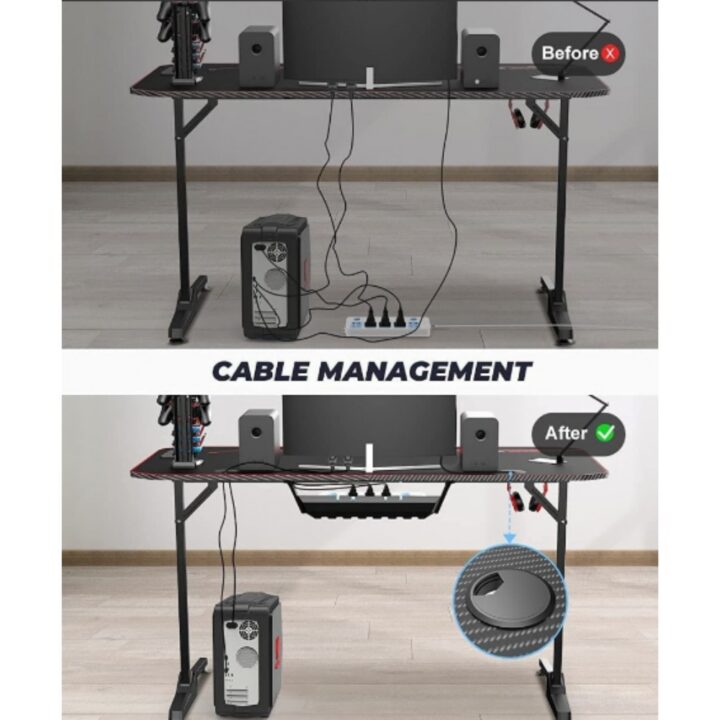 طاولة قيمنق – TABLE GAMING ASA A1 BLACK