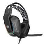 ⁦سماعه يو اس بي محيطي - ASA A80 HEADEST GAMING BLACK⁩ - الصورة ⁦2⁩