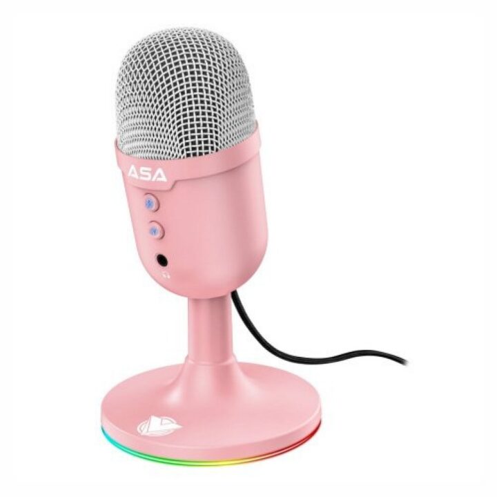 ASA MS100 Pink Streamer Microphone