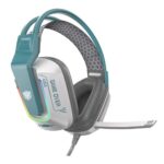 سماعه يو اس بي محيطي - ASA A80 HEADEST GAMING GREEN