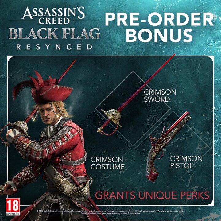 اساسن كريد - Assassins Creed Black Flag ReSynced Launch Edition PlayStation 5