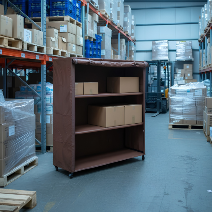 Portable, multi-purpose storage unit on wheels for trips