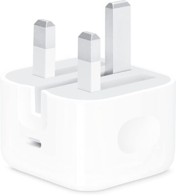 محول طاقة USB نوع سي من ابل، 20 واط بمقاس واحد, أصلي