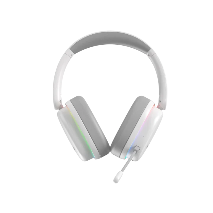 سماعة رأس الألعاب مارفو MARVO Monka Echo RS اللاسلكية ثلاثية الأوضاع صوت ستيريو، وسادات أذن جلدية، وحدة تحكم مدمجة، ميكروفون متعدد الاتجاهات