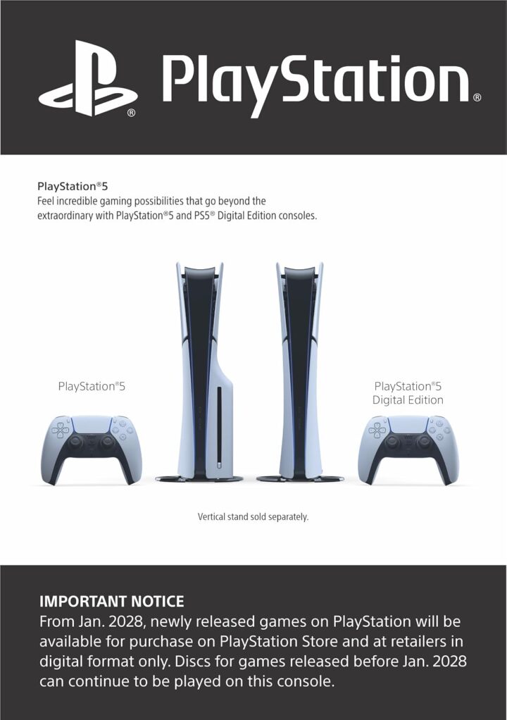 Disc Drive for PS5 Digital Edition Console (Slim) – PlayStation