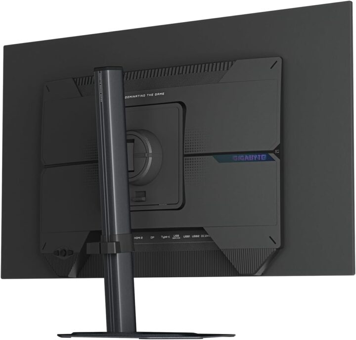 شاشة ألعاب جيجابايت MO27Q28G، شاشة WOLED مقاس 27 بوصة، دقة QHD، معدل تحديث 280 هرتز، زمن استجابة 0.03 مللي ثانية (GtG)، تقنية NVIDIA G-Sync، أسود | MO27Q28G
