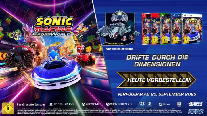 Sonic Racing CrossWorlds Year One Edition Playstation 5